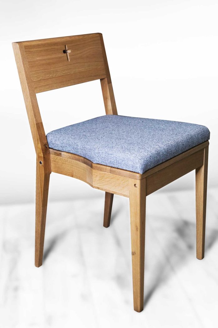Church chair - stackable, connectable - Image 3